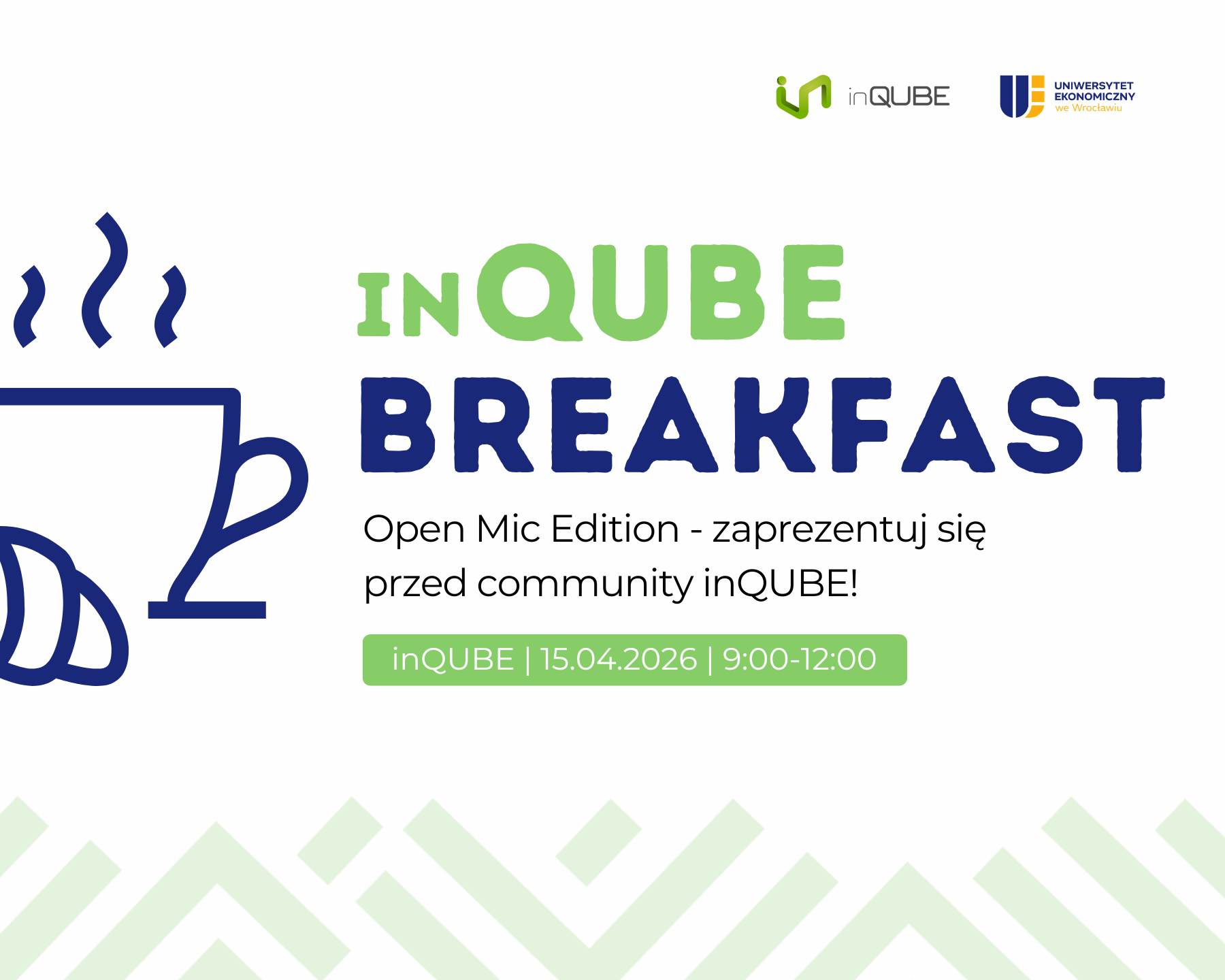 Inqube Ranala inQUBE Breakfast - kwiecień 2026 - inQUBE - Uniwersytecki Inkubator ...